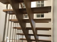 Stairpro Stairs 77 Stairpro Timber Mono-String Staircase